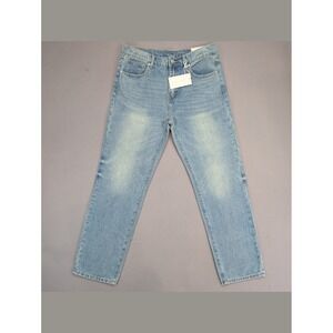 NWT mnml Everyday Denim Jeans 34x32 Light Wash Slim Skinny